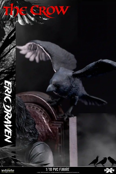 The Crow Eric Draven Icon X 1/10 Pvc Statue