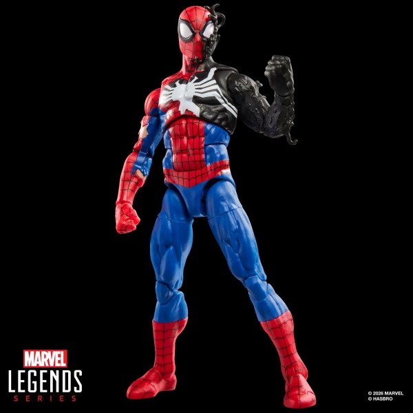 Secret Wars Marvel Legends Series Spider-Man (Alien Costume) 6-Inch Actionfigur