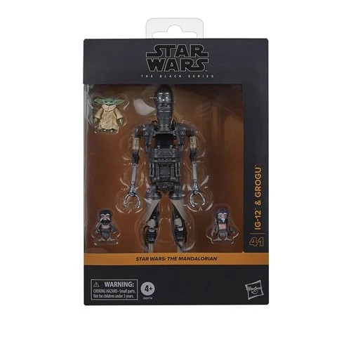 Star Wars The Black Series IG-12 & Grogu Deluxe Actionfigure 2-Pack