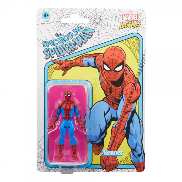 Marvel Legends Retro Collection Action Figure the Spectacular Spider-Man 10 cm