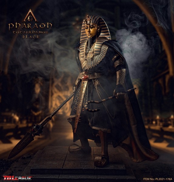 Phicen / TBLeague 1/6 Actionfigur Pharaoh Tutankhamun (Black Version)