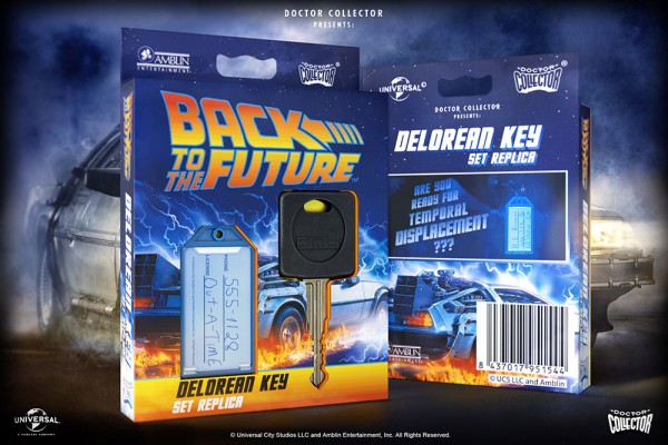 Back To The Future Replica 1/1 Delorean Key Set