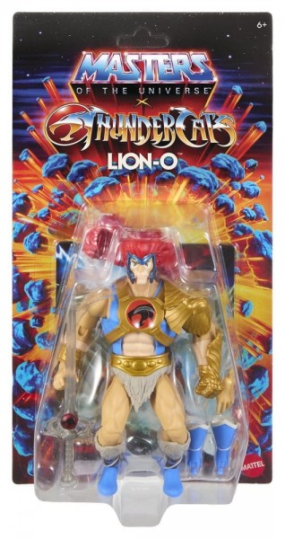 Masters of the Universe x ThunderCats Actionfigur Lion-O 14 cm