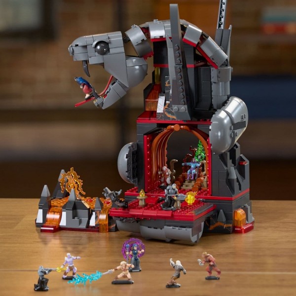 Masters of the Universe Mattel Brick Shop Bauset Snake Mountain
