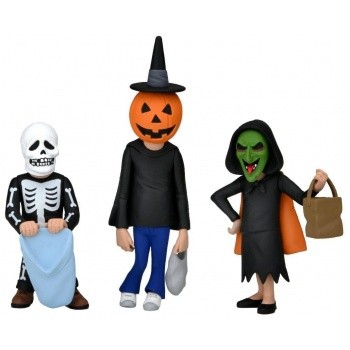 Halloween 3 Toony Terrors Action Figures Trick or Treaters (3-Pack)