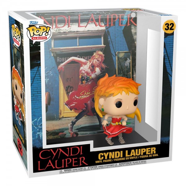Cyndi Lauper Funko Pop! Albums Vinylfigur She's So Unusual 32