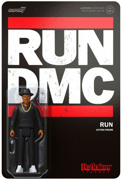 Run DMC ReAction Action Figure Joseph &#039;Run&#039; Simmons (Black Pants)