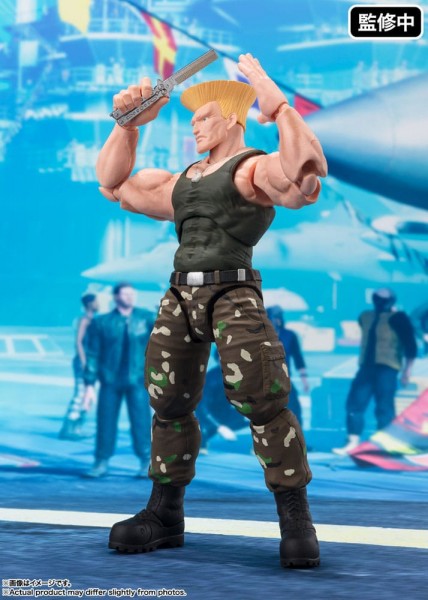 Street Fighter S.H. Figuarts Actionfigur Guile -Outfit 2- 16 cm