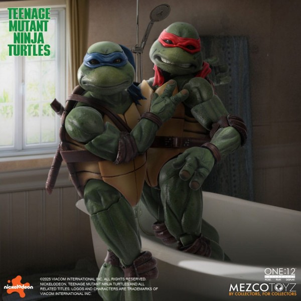 TMNT Figures box set 1/12 Teenage Mutant Ninja Turtles (1990 Movie) 15 cm
