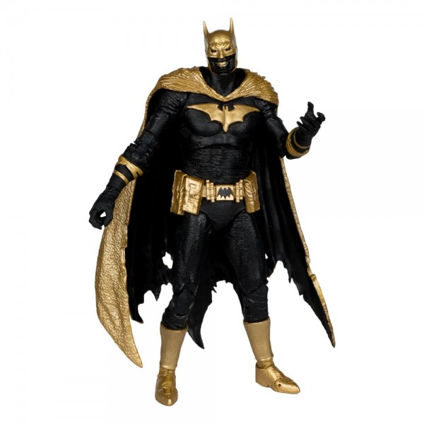 DC Multiverse Batman of Earth-22 Infected (Dark Metal) Knightmare Edition (Gold Label) 18 cm