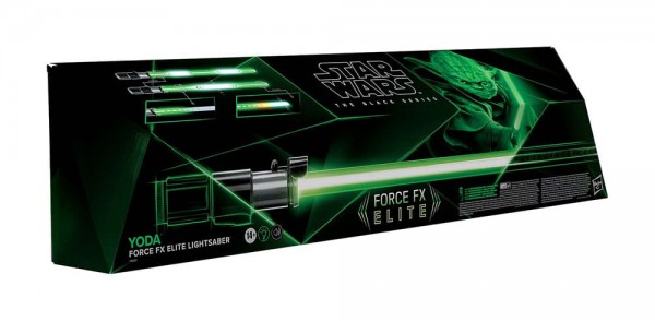 Star Wars Black Series Replica Force FX Elite Lightsaber Yoda