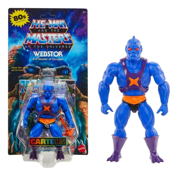 Masters of the Universe Origins Cartoon Collection Webstor Action Figure - US Version