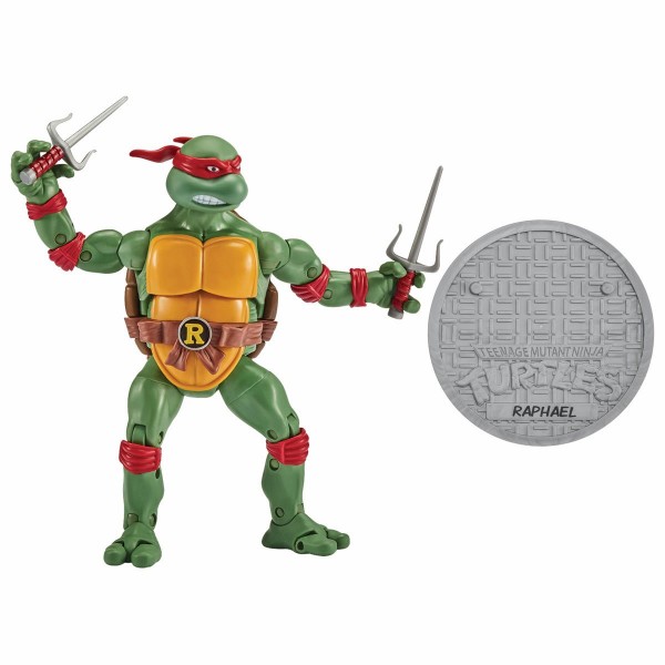Teenage Mutant Ninja Turtles Classic Actionfiguren Raphael vs Triceraton (2-Pack)