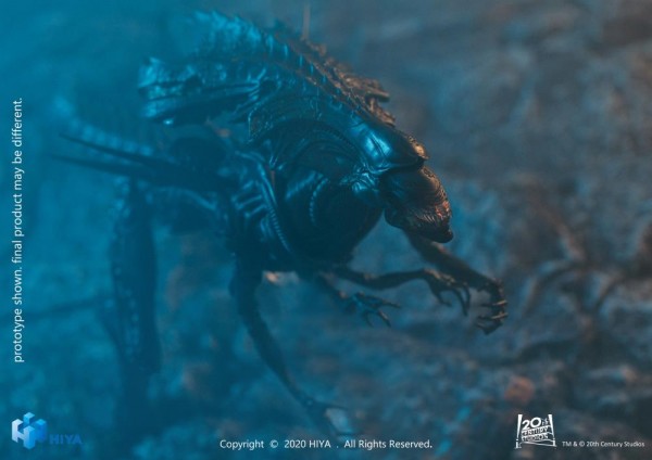 Alien vs. Predator Action Figure 1/18 Alien Queen (Battle Damage) Exclusive
