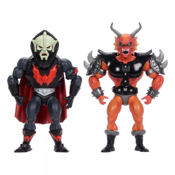 Masters of the Universe x Stranger Things Origins Actionfiguren 2er-Pack Hordak &amp; Hellfire-Man 14 cm