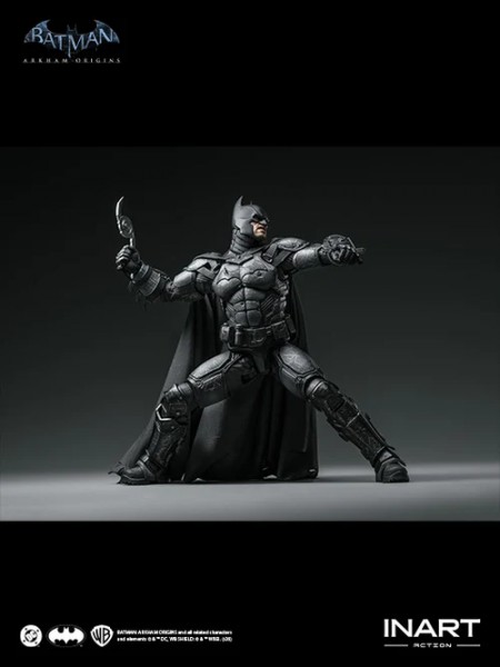 Batman Arkham Origins Batman Battle Damaged Version 1/12 Actionfigur