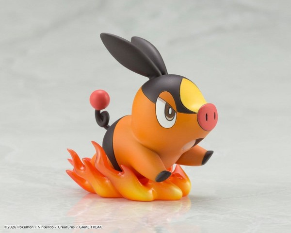 Pokémon PVC Figur 1/8 Hilda with Tepig Artfx J 21 cm
