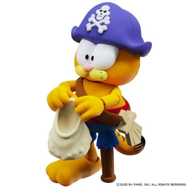 Garfield Halloween Adventure Pirate Garfield + Pirate Odie Actionfigures