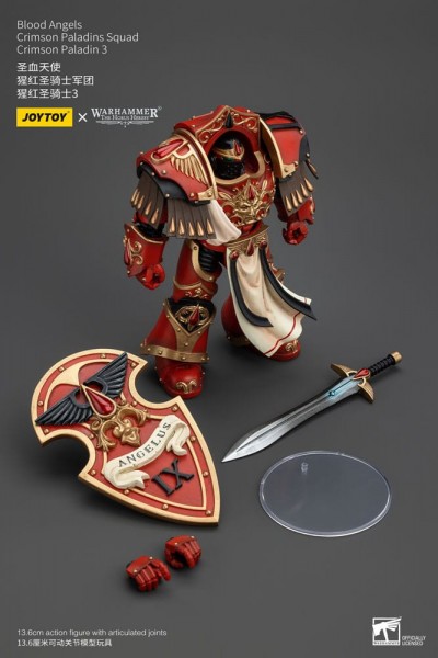 Warhammer The Horus Heresy Actionfigur 1/18 Blood Angels Crimson Paladins Squad Crimson Paladin 3