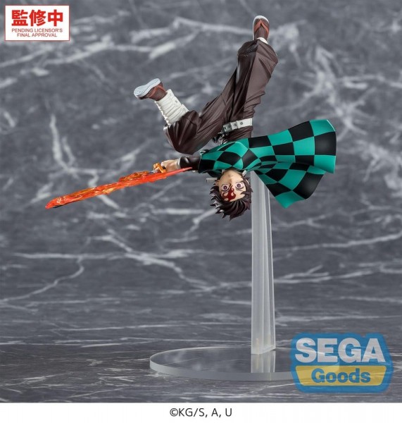 Demon Slayer: Luminasta PVC Figur Tanjiro Kamado Hinokami Kagura Setting Sun Transformation 15 cm