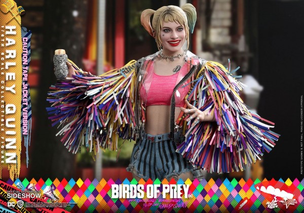 Birds of Prey Movie Masterpiece Actionfigur 1/6 Harley Quinn (Caution Tape Jacket Version)