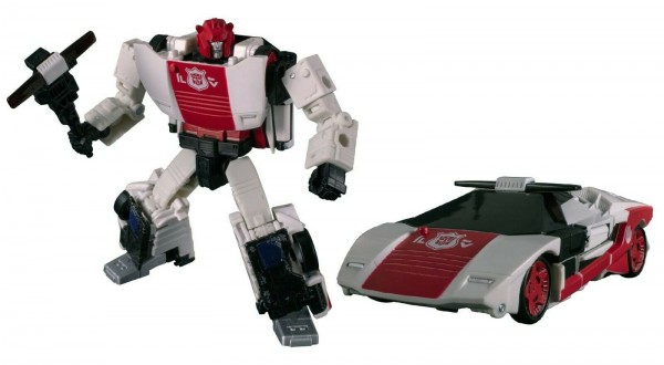 B-Stock Transformers Generations War For Cybertron KINGDOM Deluxe Red Alert (Exclusive)