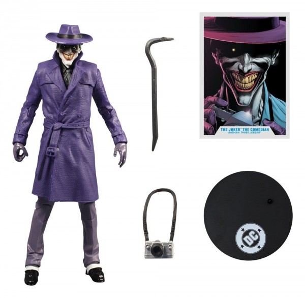 DC Multiverse McFarlane Vault Collection Actionfigur The Joker (The Comedian) (Batman: Three Jokers)