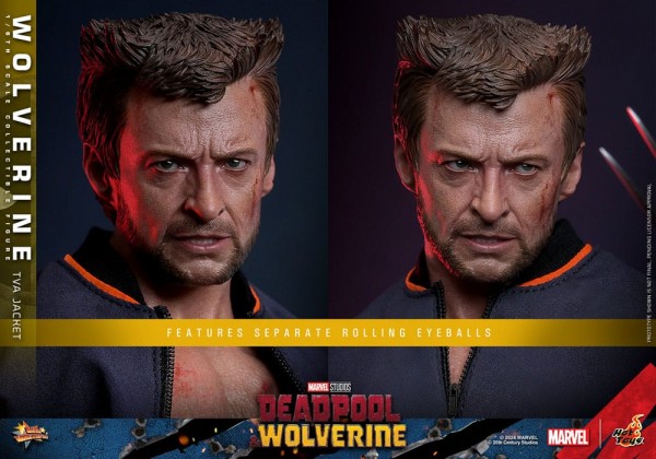 Deadpool & Wolverine Movie Masterpiece Action Figure 1/6 Wolverine (TVA Jacket Version) 31 cm