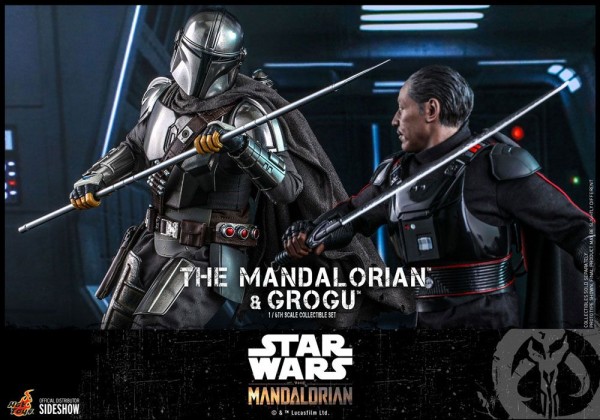 Star Wars The Mandalorian Television Masterpiece Actionfiguren 1/6 The Mandalorian & Grogu (2-Pack)