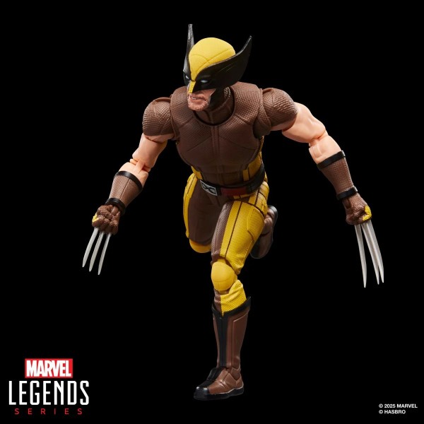 Deadpool & Wolverine Marvel Legends Wolverine (Brown Suit) Actionfigur