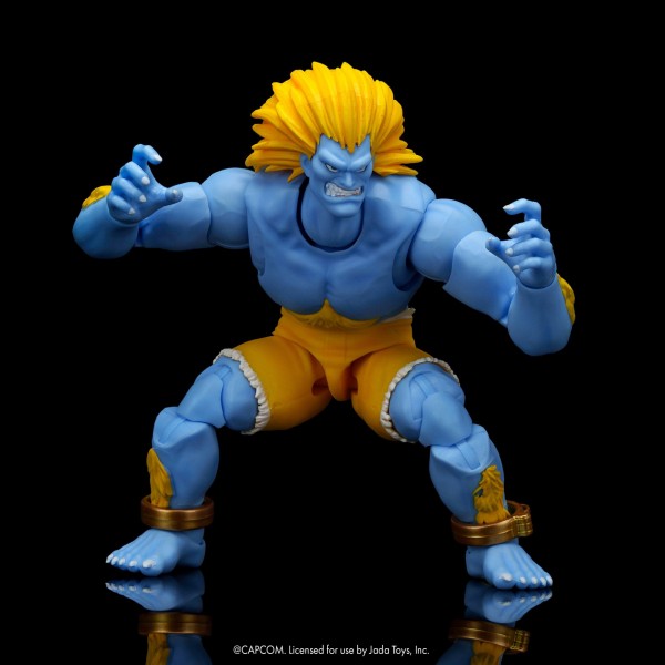 Street Fighter 2 Blanka Player 2 Actionfigur 1:12 Exclusive