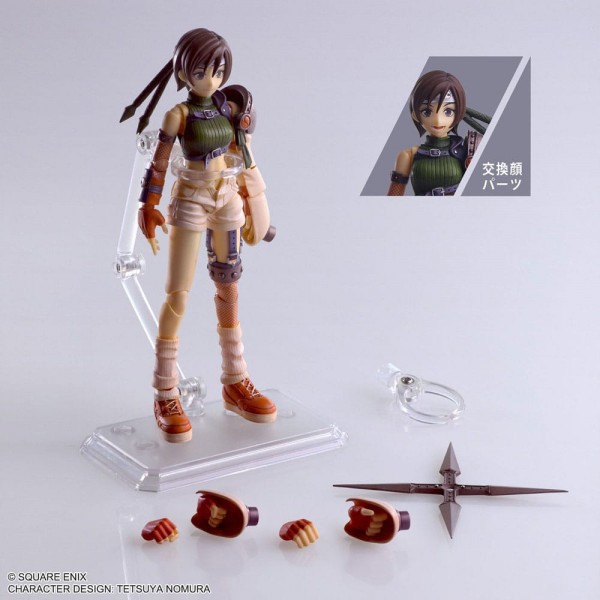 Final Fantasy VII Bring Arts Actionfigur Yuffie Kisaragi 13 cm