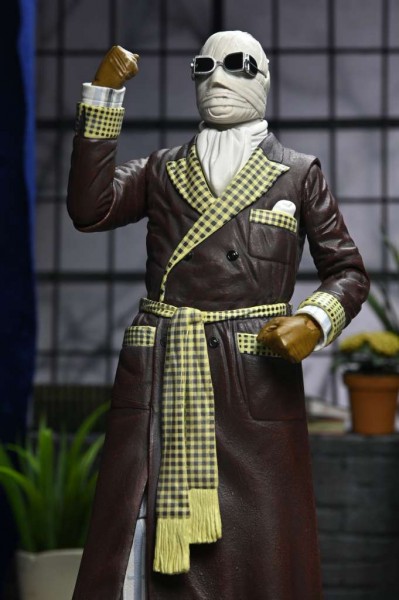 Universal Monsters Ultimate Invisible Man Actionfigur Kemp House Colour