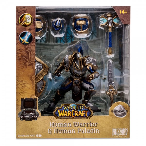 World of Warcraft Action Figure Human: Paladin / Warrior 15 cm