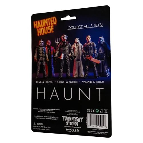 Haunt Vampire and Witch 3 3/4-Inch Action Figure 2-Pack