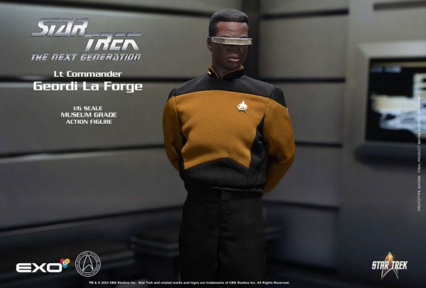 Star Trek: The Next Generation Actionfigur 1/6 Lt. Commander Geordi La Forge (Essentials Version) 28