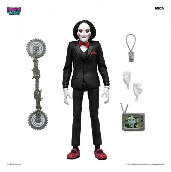 Fortnite SAW Fortnitemares Actionfigur Billy the Puppet 18 cm