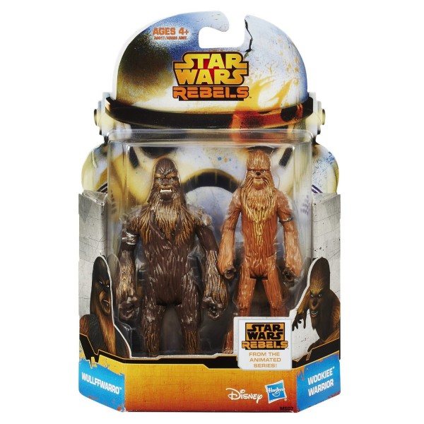 Star Wars Mission Actionfiguren-Set Wullffwarro und Wookiee Warrior 2-Pack
