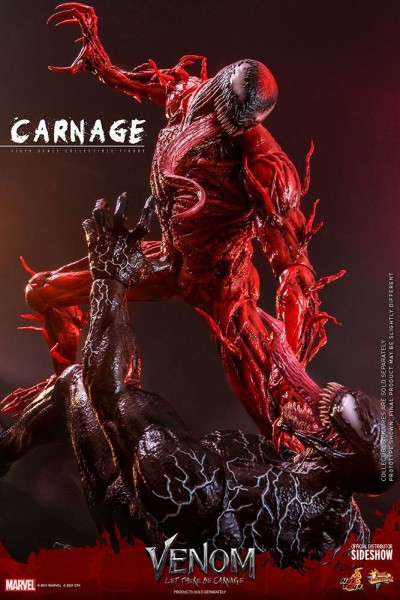 Venom: Let There Be Carnage Movie Masterpiece Action Figure 1/6 Carnage (Deluxe Version)