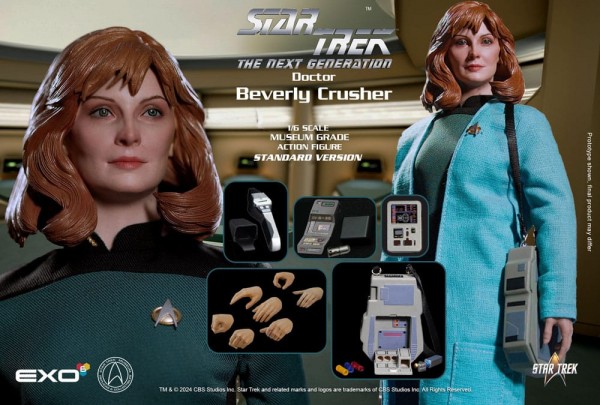 Star Trek: The Next Generation Actionfigur 1/6 Dr. Beverly Crusher (Standard Edition) 27 cm