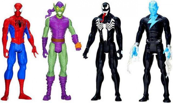 Ultimate Spider-Man Titan Hero Action Figures 4-Pack