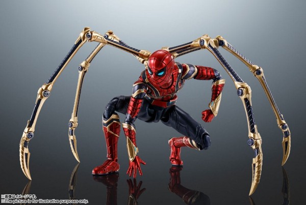 Spider-Man: No Way Home S.H. Figuarts Actionfigur Iron Spider-Man 15 cm