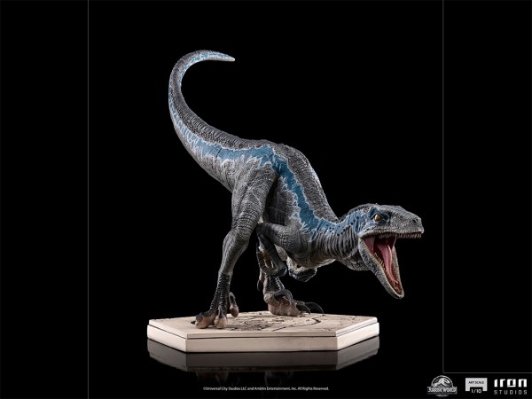 Jurassic World: Fallen Kingdom Art Scale Statue 1/10 Blue