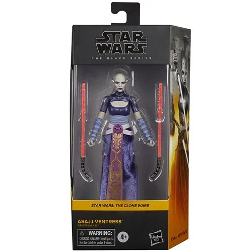 Star Wars The Black Series Asajj Ventress 6-Inch Action Figure