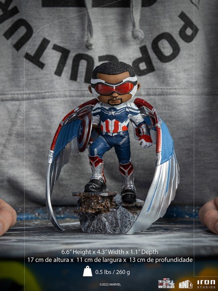 The Falcon and the Winter Soldier Minico PVC Figur Captain America Sam Wilson