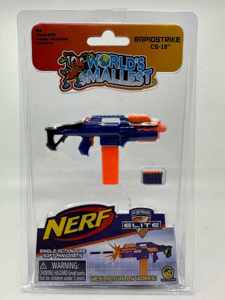 World's Smallest: Nerf Blasters - 3 Stück