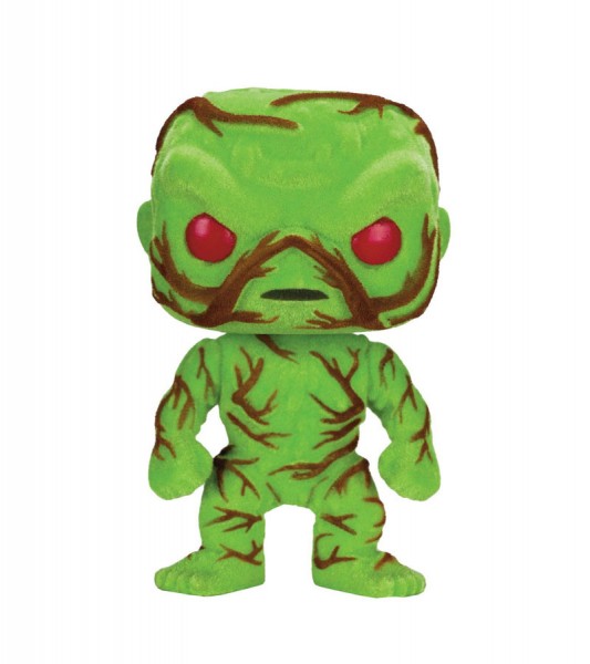 B-Ware DC Comics POP! Heroes Vinyl Figur Swamp Thing Flocked 9 cm - Defekte Verpackung