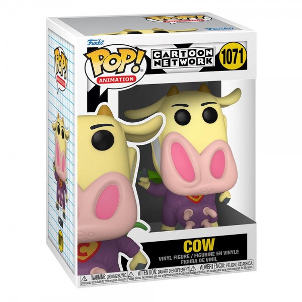 Cow and Chicken POP! Animation Vinyl Figur Super Cow 9 cm