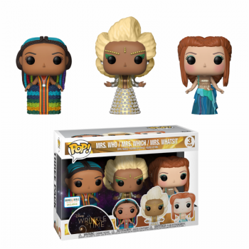 A Wrinkle in Time Funko Pop! Vinyl Figures Mrs. Which &amp; Whatsit &amp; Who (3-Pack) Exclusive