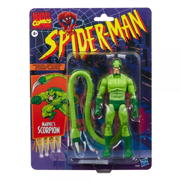 Spider-Man Marvel Legends Retro Actionfigur Marvel's Scorpion
